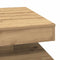 vidaXL - Salontafel - 360 - graden - draaibaar - 70x70x34,5 - cm - artisanaal - eiken