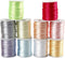 Creativ Company - Satijnkoord 2mm - Set van 10 pastelkleuren (50 meter per rol) (10 stuks)