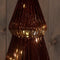 Anna's Collection - B.O.T. Tree Glass 15X28,5 cm Burgundy With Gold...