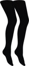 Apollo Dames Maillot - Katoen - Perfecte pasvorm - Zwart (2 stuks)