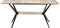 vidaXL - Eettafel - 180x90x76 - cm - massief - mangohout
