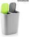 Dubbele afvalemmer Bincle InnovaGoods