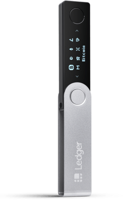 Ledger Nano X - Crypto Wallet - Bluetooth® - Zwart