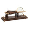 Vergrootglas Home ESPRIT Blik Mangohout 25 x 7 x 11 cm