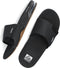 Reef Fanning Slide - Heren Slippers - Waterbestendig - Zwart/Zilver - Maat 44