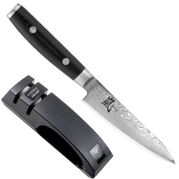 Yaxell Ran Messenset - Giftset - 2-delig - Messenslijper en Universeelmes 12 cm - 69 Lagen Damas...