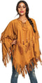 Boland - Poncho Bohemian (one size) - Volwassenen - Indiaan - Cowboy - Indiaan