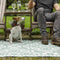 Esschert Design Buitenkleed Ruit 182X122 Cm