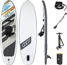 Bestway Hydro Force White Cap - SUP Board Set met Zitje en Voetsteun - 305 cm x 84 cm x 12 cm