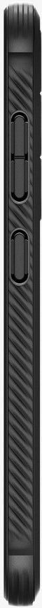 Spigen Rugged Armor - Soft case - TPU - Militaire standaard - Zwart