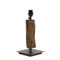 Light & Living Tafellamp Siji - Bruin - 18x18x40cm - Woonkamer - Slaapkamer