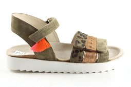 Shoesme Fashion - Sandalen - Voorgevormd voetbed - Groen - Maat 28