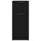 vidaXL - Zwarte - Eiken - Dressoir - 30x30x70 - cm - MDF