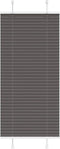 vidaXL - Plissé - rolgordijn - 55x150 - cm - stofbreedte - 54,4 - cm - polyester - zwart