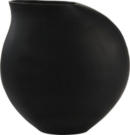 Light & Living Vaas Marusi - Zwart - 51x20,5x52cm - Modern
