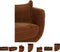 Light&living Bank 236x105x80 cm BRAILA velvet bruin