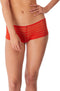 Freya Cameo - Dames Short - Luxe mesh-ontwerp - Rood (S)