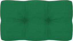 vidaXL - Palletkussen - 70x40x12 - cm - stof - groen