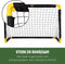 Umbro Voetbaldoel - Voetbalgoal 90 x 59 x 61 cm - Opvouwbaar - Kunststof - Zwart/Geel