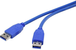 Renkforce RF-4369449 - USB 3.2 Gen 1 Kabel - 1.80 m - Blauw