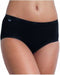 sloggi Basic+ - Dames Midi slip - Effen - Zwart - Maat 42