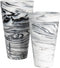 Zuiver Conic Vase S Black/White - Grijs