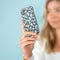 iMoshion Hoesje Geschikt voor Samsung Galaxy A51 Hoesje Siliconen - iMoshion Design hoesje - Blauw / Transparant / Design Leopard Blue