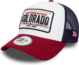 New Era Patch Navy Trucker Cap