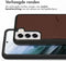 Accezz Samsung Galaxy S21 - Back Cover - Premium Leather Card Slot - Bruin