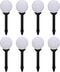 vidaXL Tuinpadlampen 8 st met grondpin LED 15 cm