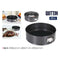 Springvorm Pan Quttin Zwart 24 x 7+28 x 6,8 cm 3 Onderdelen (6 Stuks)