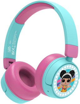 OTL Technologies L.O.L. Surprise! - Draadloze Koptelefoon - Volumebegrenzing - Blauw Roze