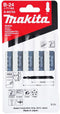 Makita B-24 - Decoupeerzaagblad HSS voor metaal/aluminium - T118A (5 stuks)