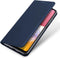 Dux Ducis - Geschikt voor Samsung Galaxy A14 4G - Slim bookcase hoesje - Donkerblauw