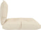 vidaXL - Palletkussens - 2 - st - stof - crèmekleurig