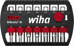 Wiha 42114 - BitBuddy® - Geschikt voor alle schroeven - Rood