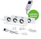 SpeedComfort Radiator Ventilator - Duo Set (2x) - Sneller Verwarmen - Tot 22% Energie Besparen - Warmtepomp-geschikt - Fluisterstil