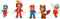 Super Mario Figuren 5 Stuks