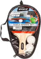 SportX Tafeltennis set - 2 batjes en 2 ballen - 2 sterren kwaliteit - Rood/Zwart (2 stuks)