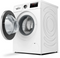 Bosch WAU28P70 - Wasmachine 9kg 1400t - EcoSilence Drive - Wit