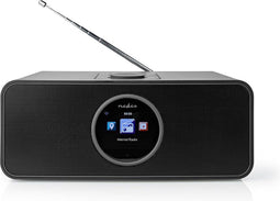 Nedis RDIN4000BK - Internetradio - FM en Bluetooth - Zwart