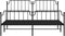 vidaXL - Bedframe - met - hoofd- - en - voeteneinde metaal - zwart - 160x200 - cm