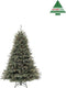 Kunstkerstboom Forest Frosted Led H155cm Blauw D119cm