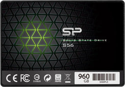 Silicon Power Slim S56 - 2.5" SSD 480GB - SATA III 560MB/s lezen 450MB/s schrijven