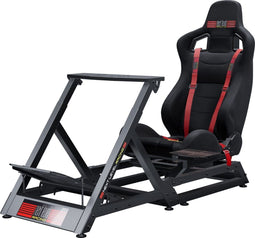 Next Level Racing GT Track - Racestoel Cockpit - Verstelbaar en sterk - Zwart