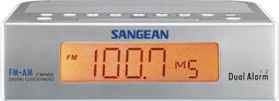 Sangean RCR-5 - Klokradio - Digitale tuning 10 presets - Wit/Zilver