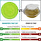 Masontops Trap Cap - Fruitvliegenvallen - Natuurlijke keukenbesmetting - Set van 4 (4 stuks)