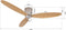 Beacon Airfusion Radar brushed chrome plafondventilator 132 cm
