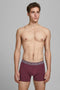 Jack&Jones 3P - Basic Heren Boxershorts - Elastische band met logo - Zwart Donkerblauw Bordeaux (3-pack)