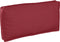 vidaXL - Ligbedkussen - voor - Zitting/Rugleuning - Wijnrood - 120x60x12 - cm - Oxford - Stof